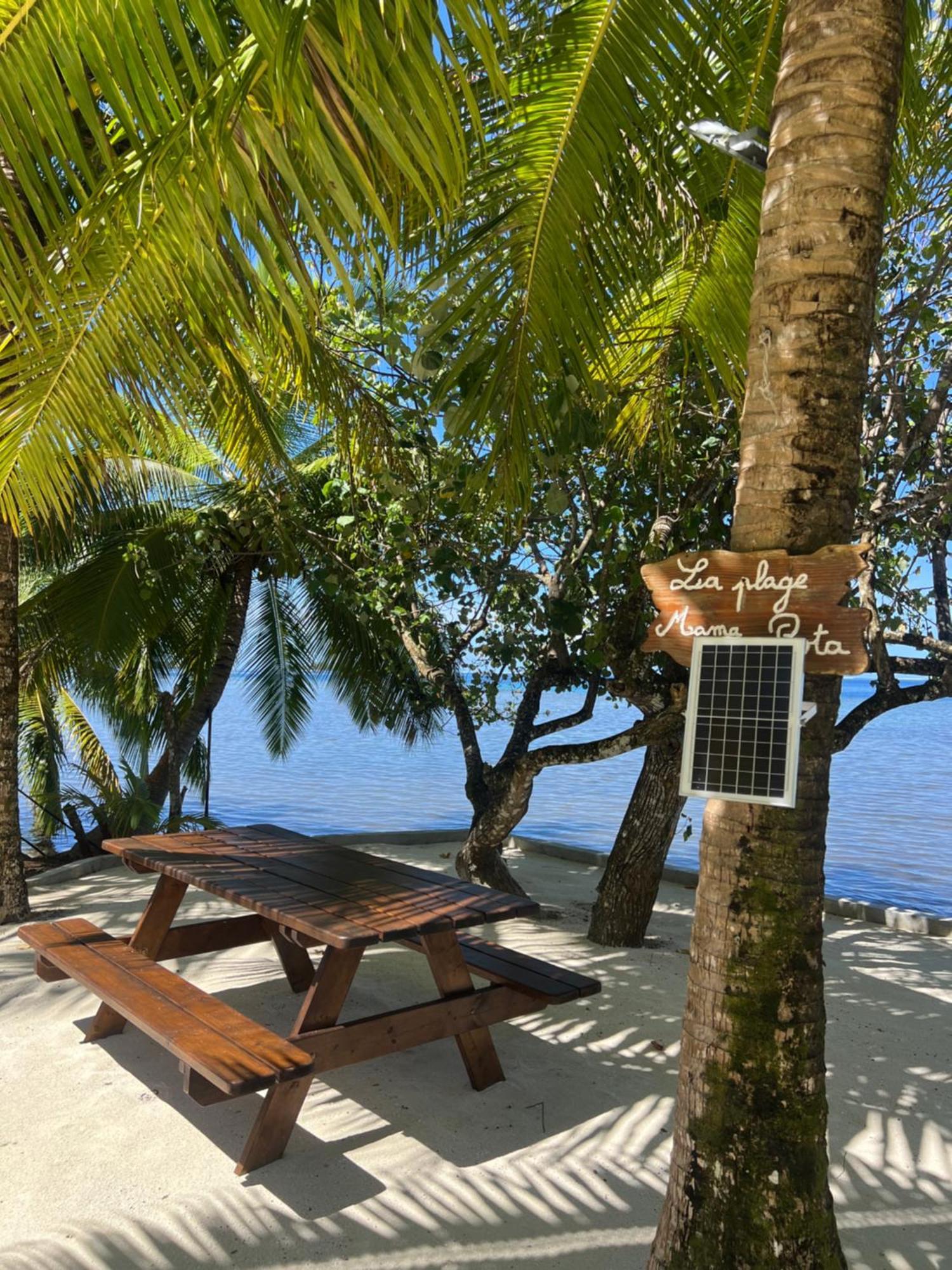 Fare Mama Rota - Au Bord De L'Ocean Villa Taputapuapea Екстериор снимка